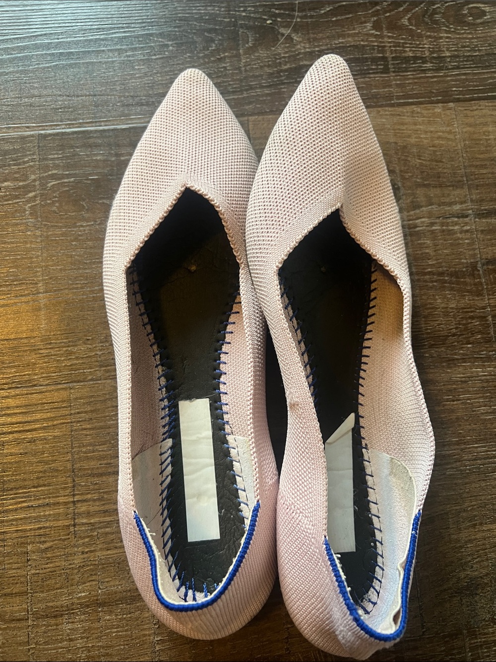 Rothy's Pink Pointed Toe Flats - Picture 8 of 8